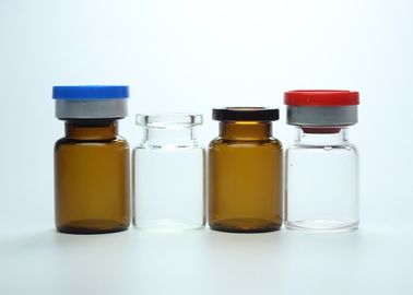 Farmaceutische 5ml ontruimen of de Amber Miniflesjes van het Lyofilisatieglas met GLB