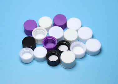 Materieel Plastic het Flesjeschroefdeksel van pp, 14mm Witte Schroefdeksels voor Schroefflesjes