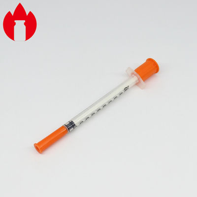 1ml de injecteerbare Spuit van de Insulinepp Plastic Geneeskunde Voor éénmalig gebruik