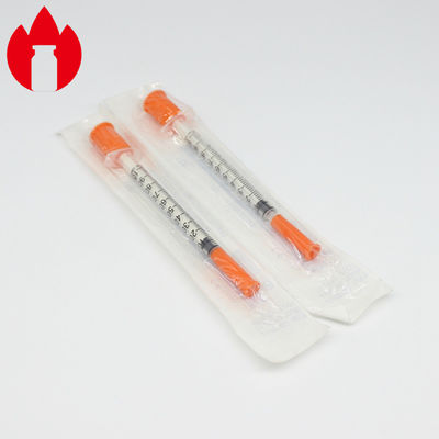 Beschikbare Medische de Insulinespuit van Injectie1ml Plastiek Vooraf gevulde Spuiten