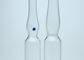 Injecteerbare Duidelijke Ampullen en Flesjes 1 van het het Glasml Materiaal van Capaciteitsborosilicate