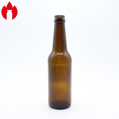 Amber Soda Lime Glass Beer-Fles 330ml Amber Color