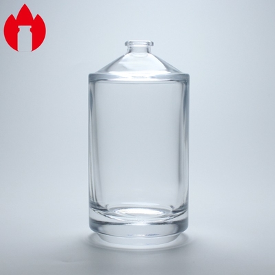 Duidelijk afgeronde 100ml parfum glazen fles afdrukken