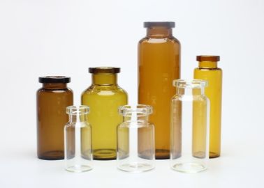 Het lege van de de Flesjesgolfplaat van het Injectie Geneeskrachtige Glas Hoogste en Schroefdopflesje