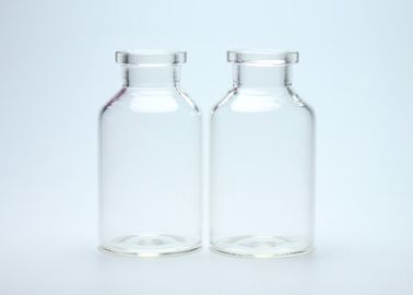 Flesje van de de Injectie Geneeskrachtige Glazen buis van ISO Standard 20ml het Transparante