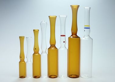 De farmaceutische Types van Glasampullen, de Transparante/Bruine Kleur van de Ampulcontainer
