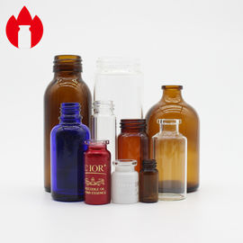 Crimp Neck Medicine Glasfles Flasje