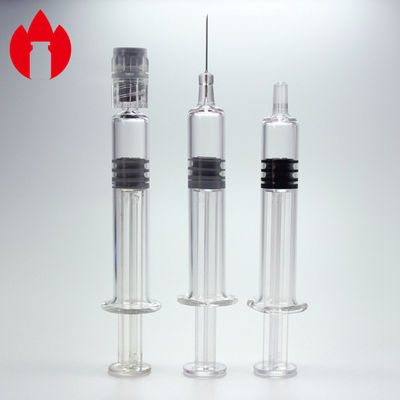 5.0 neutrale Vooraf gevulde de Spuiten2.25ml Capaciteit van Borosilicate Glas voor Medisch