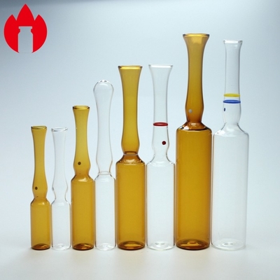 Kleine lege glazen ampullen 1 ml - 20 ml capaciteit Voor injectiegeneesmiddelen