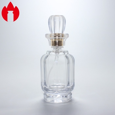 Op maat gemaakte cosmetische parfumfles met pompsprayer