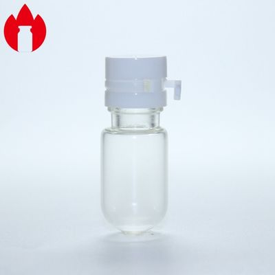 1ml Borosilicate Glass Vial Clear Round Bottom for Medicine