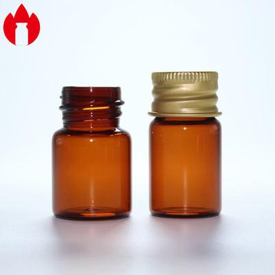 5 ml Amber Screw Neck Glass Vial met Aluminium Cap