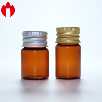 5 ml Amber Screw Neck Glass Vial met Aluminium Cap