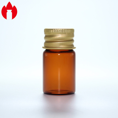 5 ml Amber Screw Neck Glass Vial met Aluminium Cap