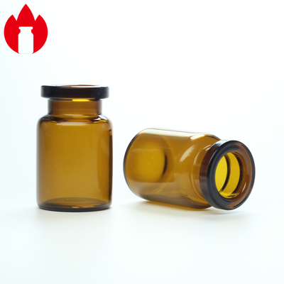 Farmaceutische 5ml ontruimen of de Amber Miniflesjes van het Lyofilisatieglas met GLB