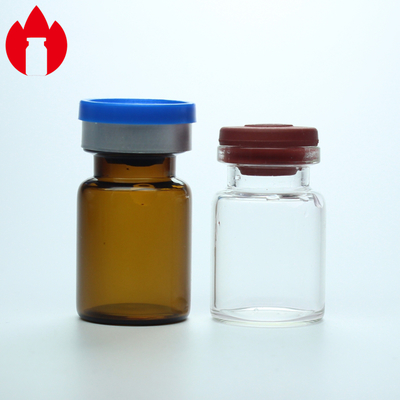 Farmaceutische 5ml ontruimen of de Amber Miniflesjes van het Lyofilisatieglas met GLB