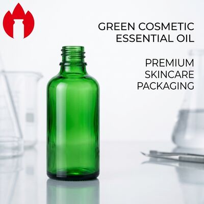 50ml Groene Cosmetische Etherische Olie Glazen Flesje