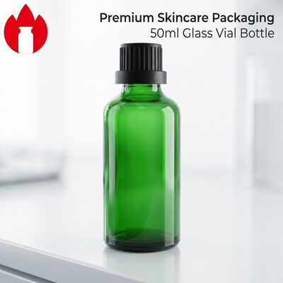 50ml Groene Cosmetische Etherische Olie Glazen Flesje