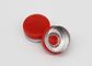 13mm Rode Vlotte Flenstik van Aluminium Plastic Dekking voor Injectieflesjes
