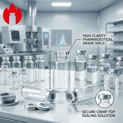 3 ml medicijn Tubulair Borosilicaat Duidelijk Glas Flesje