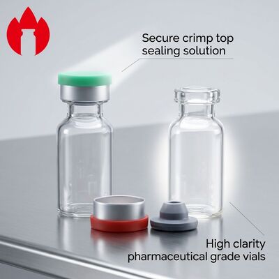 3 ml medicijn Tubulair Borosilicaat Duidelijk Glas Flesje
