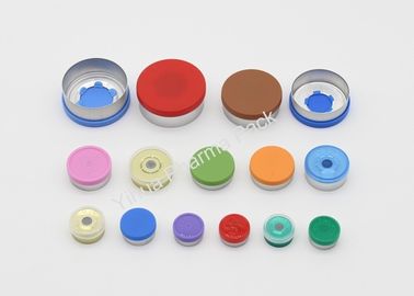 Vial Caps 13mm 20mm 32mm Pharmaceutical Aluminium Plastic Flip Off Vial Cap