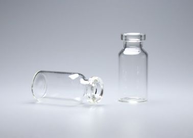 Duidelijke en Amber 3 ml Medicine Crimp Top Glass Tube Vial voor injectie