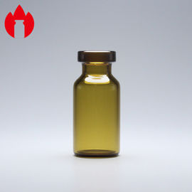 Duidelijke en Amber 3 ml Medicine Crimp Top Glass Tube Vial voor injectie