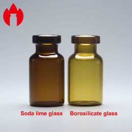 Transparant of Bruin van de Capaciteitsborosilicate van Glazen buisflesjes 2ml het Glasmateriaal
