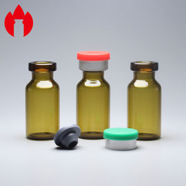 3ml amber Miniglazen buisflesje met Tik van GLB