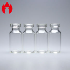 Duidelijke en Amber 3 ml Medicine Crimp Top Glass Tube Vial voor injectie