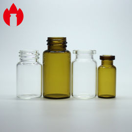 Van de de Flesjes2ml 6ml 10ml 20ml Capaciteit van de Borosilicateglazen buis de Transparante Kleur