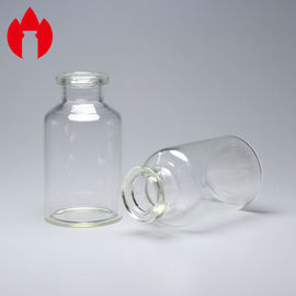 Flesje van de de Injectie Geneeskrachtige Glazen buis van ISO Standard 20ml het Transparante