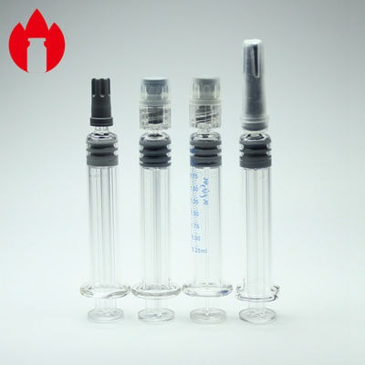 2.25ml het neutrale Borosilicate-Slot van Luer van de Glasspuit voor Medisch en Kosmetisch