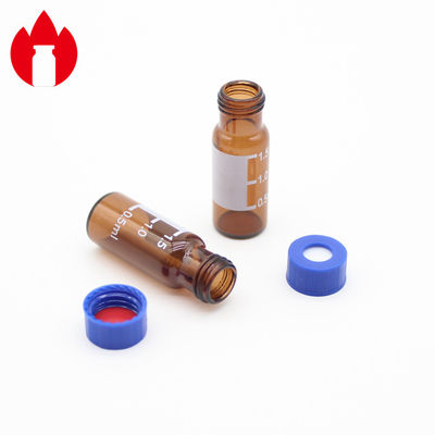 9mm Plastic Schroefdekselspp Materiële Blauwe Kleur voor Chromatografische Fles