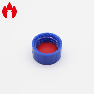 9mm Plastic Schroefdekselspp Materiële Blauwe Kleur voor Chromatografische Fles