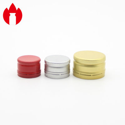 20mm 22mm 25mm 28mm Aluminium Pilfer Proof Caps Voor Schroeffles