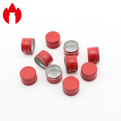 20 mm rood schroef aluminium touwtjes met PE-pakking