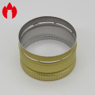 Oral vloeibare glazen fles Pilfer Proof sluiting, 28mm aluminium doppen