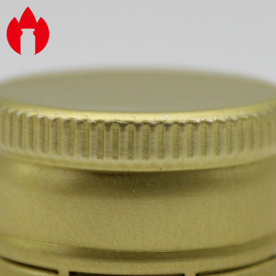 Oral vloeibare glazen fles Pilfer Proof sluiting, 28mm aluminium doppen