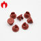 Rode 20mm Butylrubberkurk, Rubberstoppen en Kurken met Sterilisatie