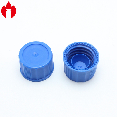18 mm PP materiaal Plastic schroefkappen Blauw / Groen Kleur Met Inner Plug