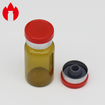 13mm Vlakke Kleurrijke Farmaceutische Wegwerp Aluminium Plastic Sluitdop