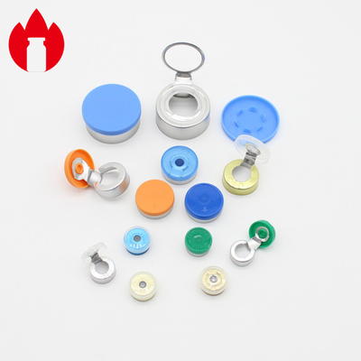 13mm 20mm 32mm Pharma Crimp Top Aluminium Plastic Tear Off Cap