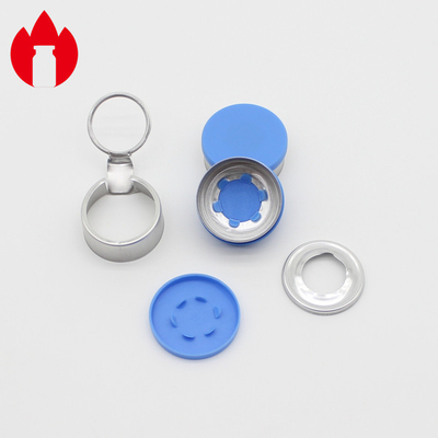 13mm 20mm 32mm Pharma Crimp Top Aluminium Plastic Tear Off Cap