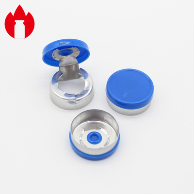 13mm 20mm 32mm Pharma Crimp Top Aluminium Plastic Tear Off Cap
