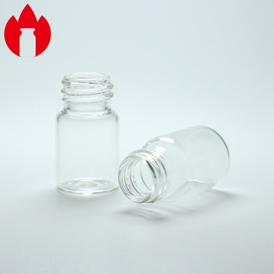 7ml ontruim Ingepaste Hoogste Borosilicate-het Flesjecontainer van de Glas Minifles