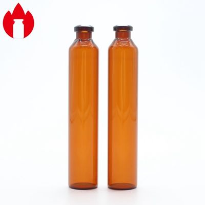 20ml Amber Tubular Borosilicate Glass Vial-Fles voor Medisch