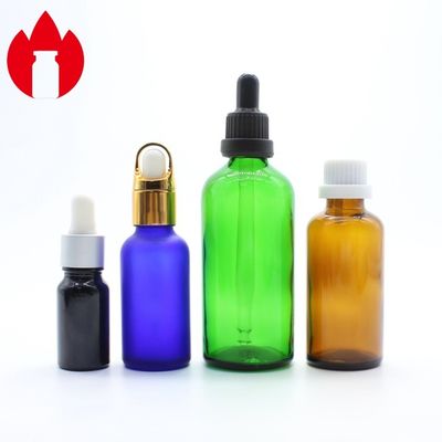 5 ml-100 ml lege cosmetische essentiële olie glazen fles met druppelkap