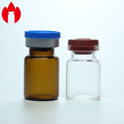 Farmaceutische 5ml ontruimen of de Amber Miniflesjes van het Lyofilisatieglas met GLB